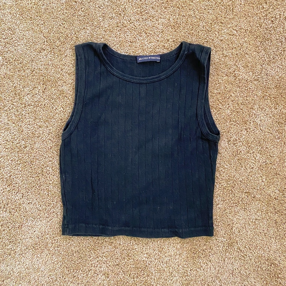 RARE BLACK BRANDY TANK TOP